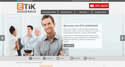 Desktop Screenshot of etik-assurance.com